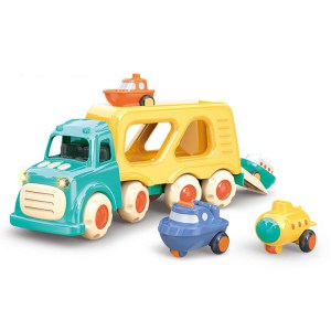 Carrier Truck Toy Vehicle with Light and Sounds